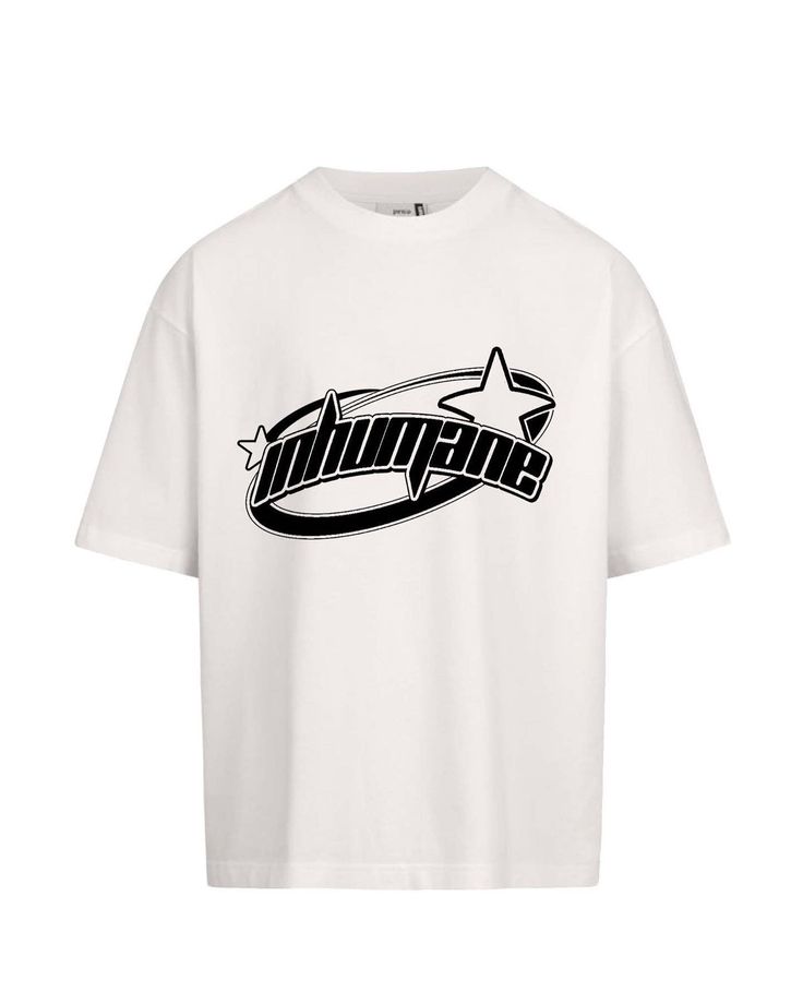 Inhumane Y2K Streetwear Tee – Dark Future Edition