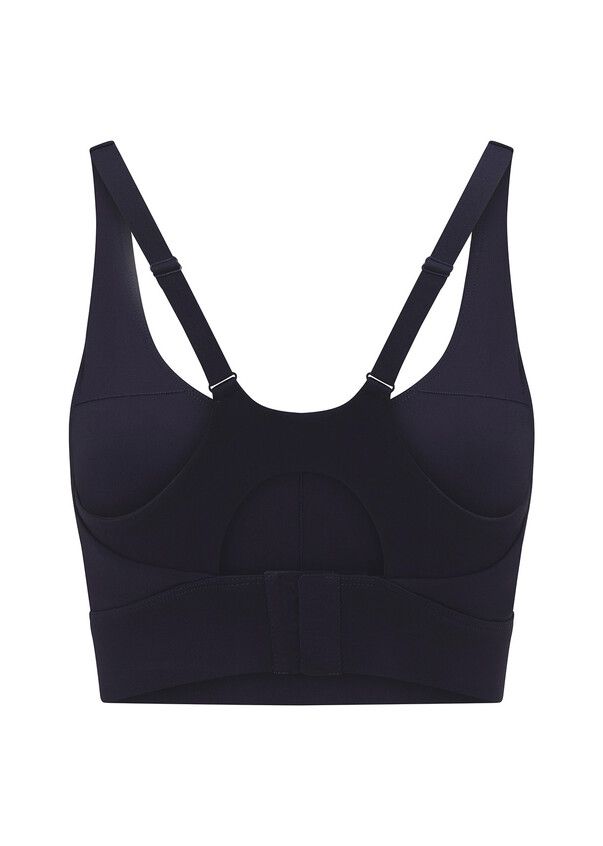 SecureFit Back-Clasp Sports Bra – Supportive, Adjustable & Studio-Ready