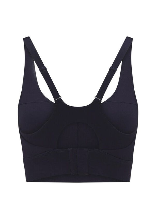 SecureFit Back-Clasp Sports Bra – Supportive, Adjustable & Studio-Ready