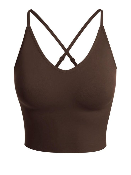 SmoothFlex Seamless Padded Sports Bra – Casual Comfort, Everyday Performance