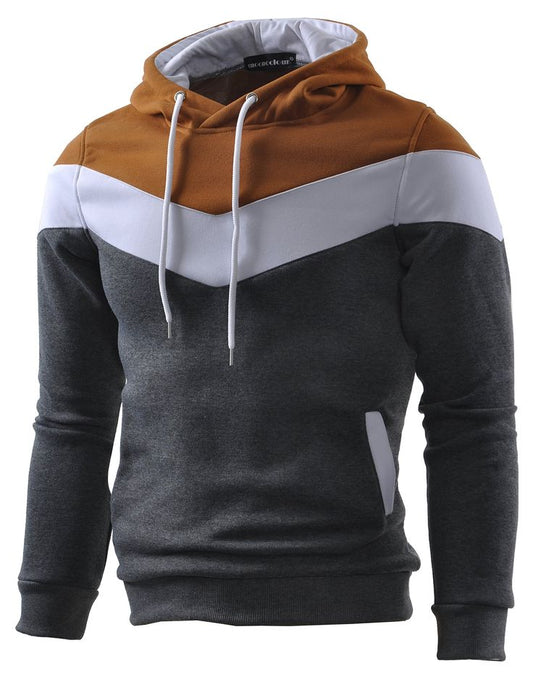 VibeShift Color Block Hoodie – Bold Contrast, Street-Ready Style