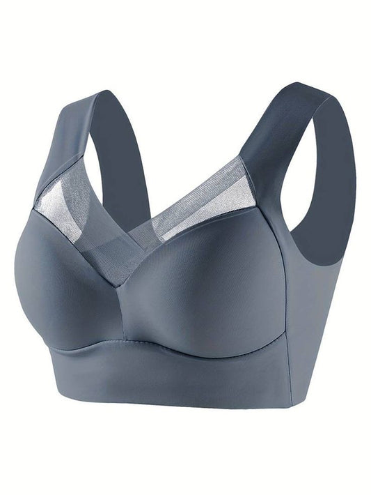BreatheZip Mesh Front Closure Bra – Easy On, Cool Confidence