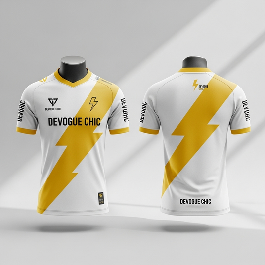 Devogue Chic Lightning Esports Jersey – Performance Streetwear